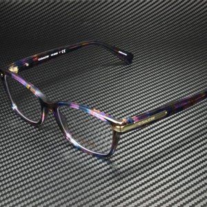 COACH Purple Confetti 51mm Eyeglasses